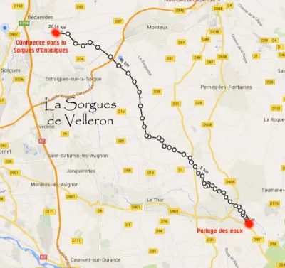 Carte du parcours